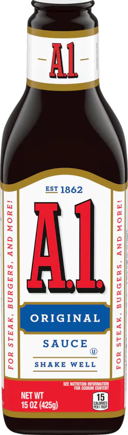 A-1 steak sauce nutrition label